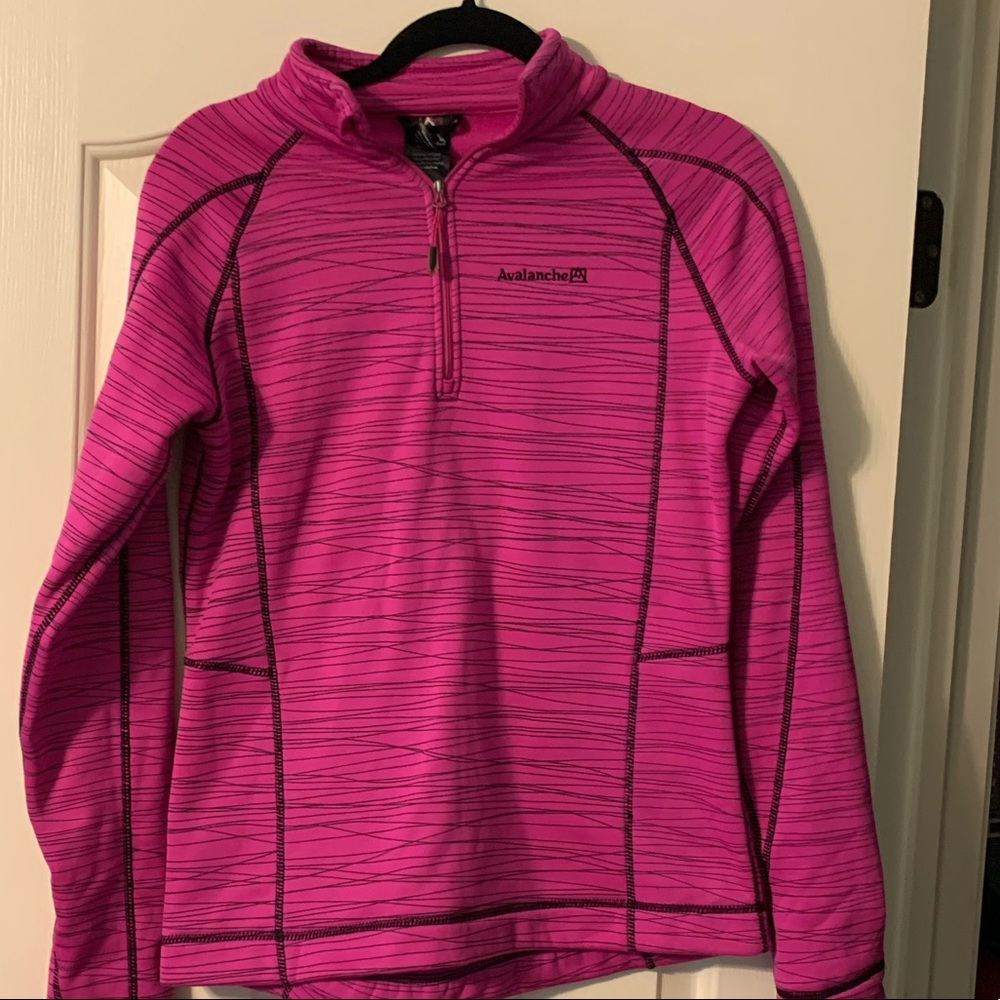 thicker full zip outdoor running jacket